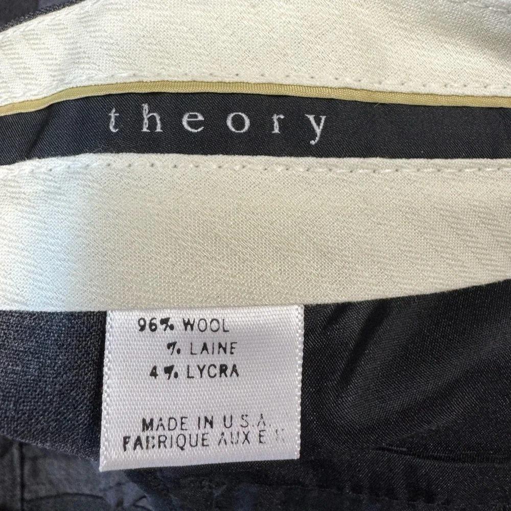 Theory Wool Blend Tapered Shorts 6